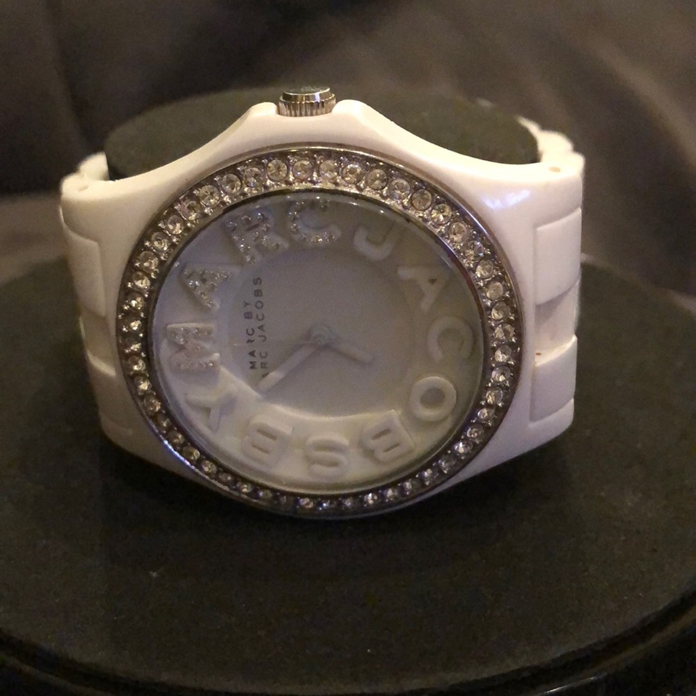 Marc by Marc Jacobs white watch